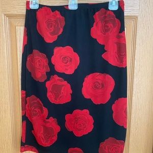 Apostrophe black stretch skirt, xs